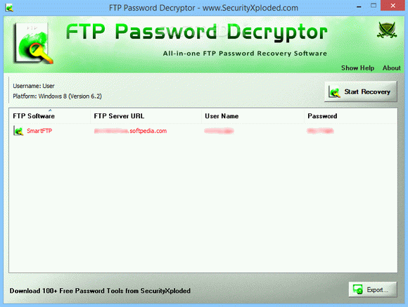 FTP Password Decryptor Crack With Activator 2024