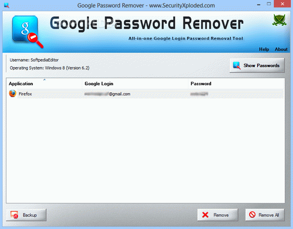 Google Password Remover Crack + License Key Updated
