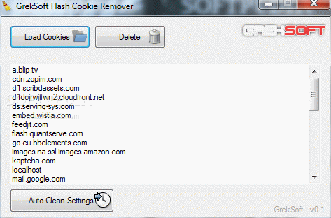 GrekSoft Flash Cookie Remover Crack With Serial Key Latest
