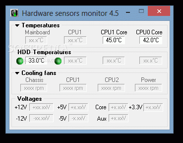 Hardware Sensors Monitor Serial Key Full Version