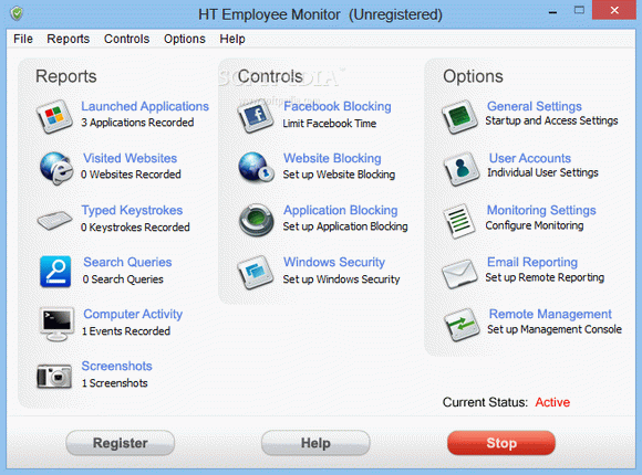 HT Employee Monitor Crack + License Key Download