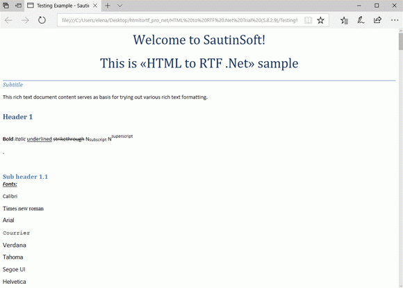 HTML-to-RTF .Net Crack + Serial Key Updated