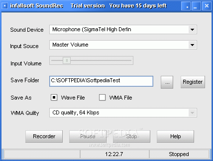 infallsoft Sound Recorder Crack + Serial Number Download