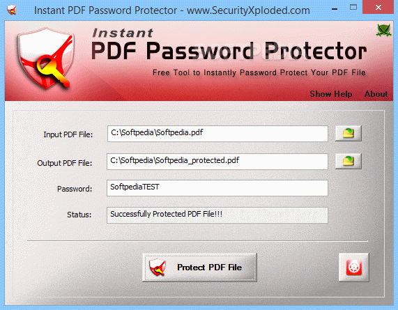 Instant PDF Password Protector Crack + Serial Key