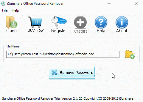 iSunshare Office Password Remover Keygen Full Version