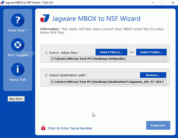 Jagware MBOX to NSF Wizard Crack + Serial Key