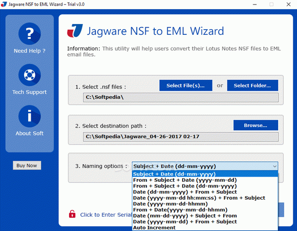 Jagware NSF to EML Wizard Crack With Serial Key Latest
