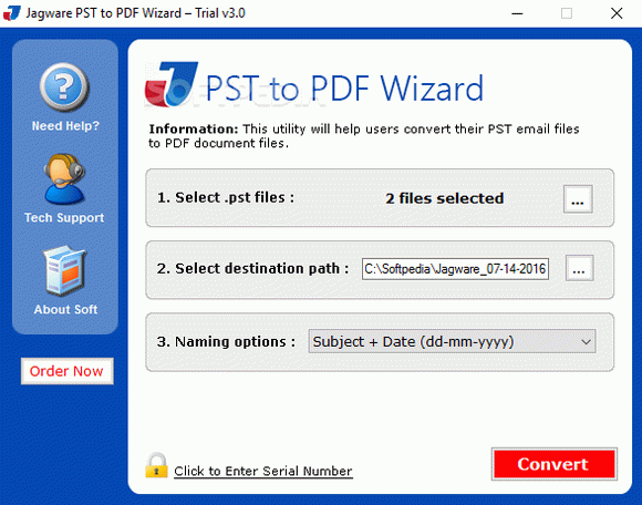 Jagware PST to PDF Wizard Crack + Activation Code