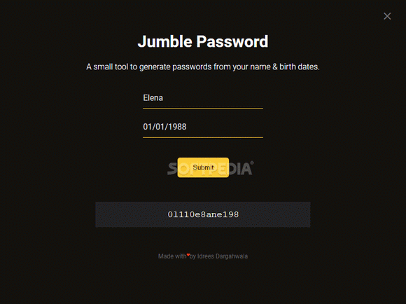Jumble Password Crack & Keygen