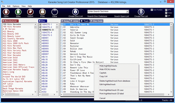 Karaoke Song List Creator Professional Crack With License Key 2024