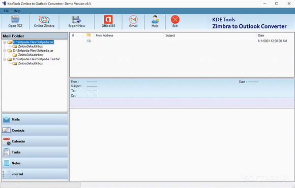 KDETools Zimbra to Outlook Converter Crack With Serial Number Latest