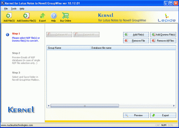 Kernel for Lotus Notes to Novell GroupWise Crack + Serial Key (Updated)
