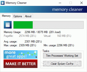 Memory Cleaner Crack + License Key Download 2024