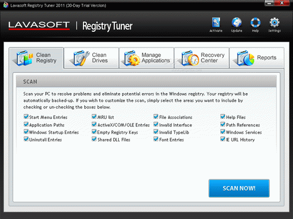 Lavasoft Registry Tuner 2013 Crack + Serial Number (Updated)