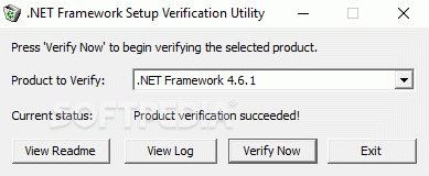 .NET Framework Setup Verification Utility Crack + License Key Download