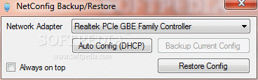 NetConfig Backup/Restore Crack + Serial Key Download 2024
