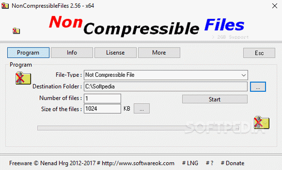 NonCompressibleFiles Crack + Serial Number