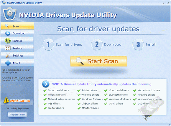 NVIDIA Drivers Update Utility Crack + License Key Download 2024