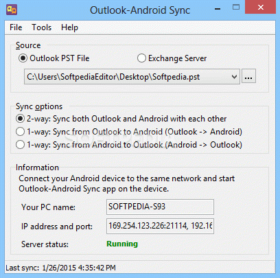 Outlook-Android Sync Crack + License Key