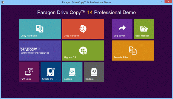 Paragon Drive Copy Professional Crack + Activation Code