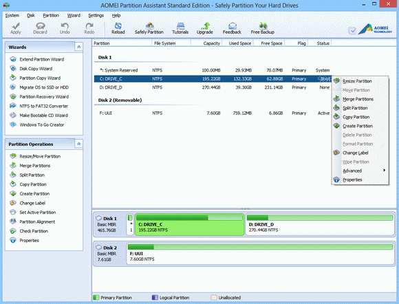 AOMEI Partition Assistant Standard Edition Activation Code Full Version