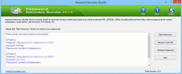 Password Recovery Bundle Crack With Serial Number Latest