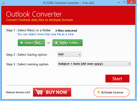 PCVARE Outlook Converter Crack With License Key Latest 2024