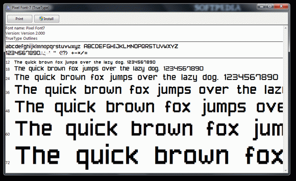 Pixel Font-7 Crack With Serial Key Latest 2024