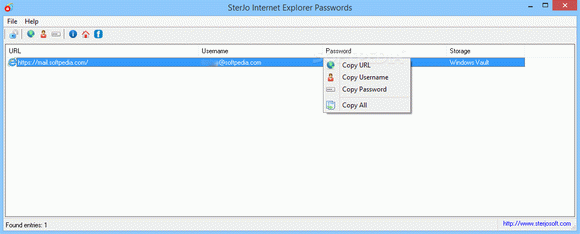 Portable SterJo Internet Explorer Passwords Activation Code Full Version