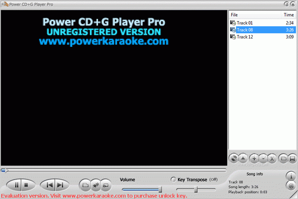 Power CD+G Player Pro Crack + Serial Key