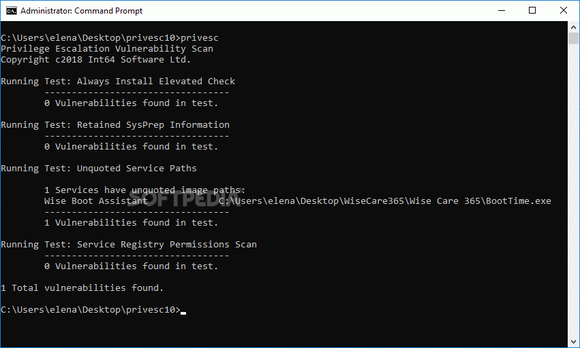 Privilege Escalation Vulnerability Scan Tool Crack With Activation Code Latest