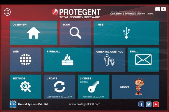 Protegent Total Security Crack + Keygen