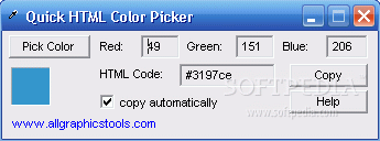 Quick HTML Color Picker Crack + Activation Code Download 2024