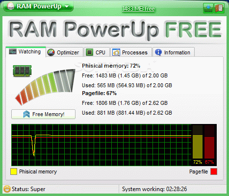 RAM PowerUp Crack Plus Serial Key