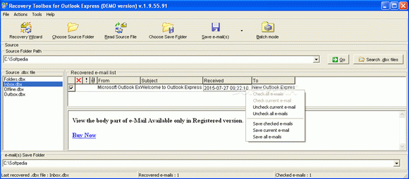 Recovery Toolbox for Outlook Express Crack & Keygen
