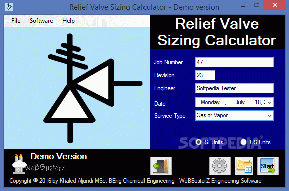 Relief Valve Sizing Calculator Crack Plus Activation Code