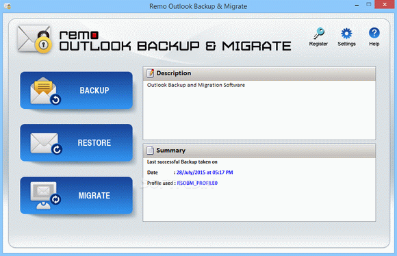 REMO Outlook Backup & Migrate Crack With License Key Latest 2023