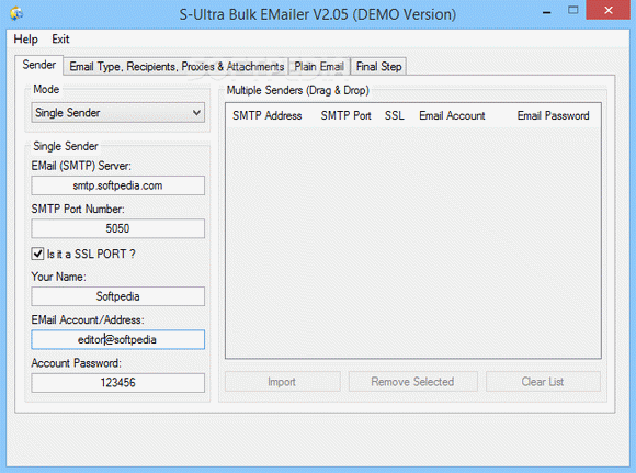 S-Ultra Bulk Emailer Crack + License Key Download