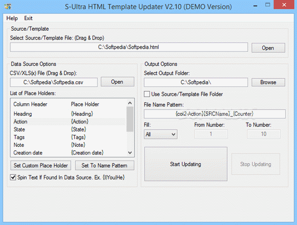 S-Ultra HTML+ Template Updater Crack Full Version
