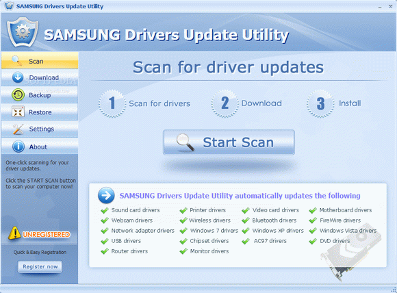 SAMSUNG Drivers Update Utility Crack With License Key 2024