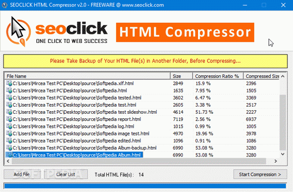 SEOCLICK HTML Compressor Crack + Keygen (Updated)