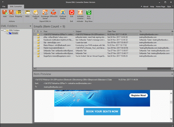 Shoviv EML Converter Crack & Serial Number