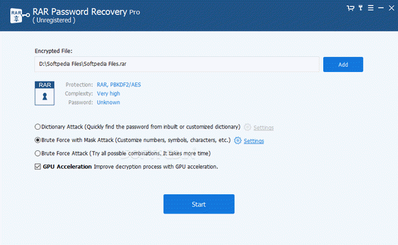 RAR Password Recovery Pro Crack + Serial Key Download