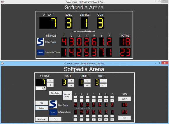 Softball Scoreboard Pro Crack With Serial Key Latest