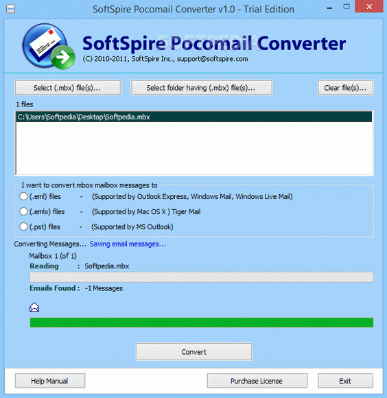 SoftSpire Pocomail Converter Crack With Serial Key Latest