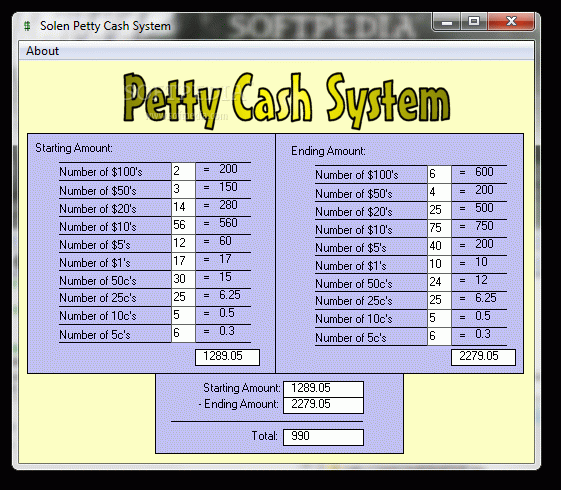 Solen Petty Cash System Crack With Activator