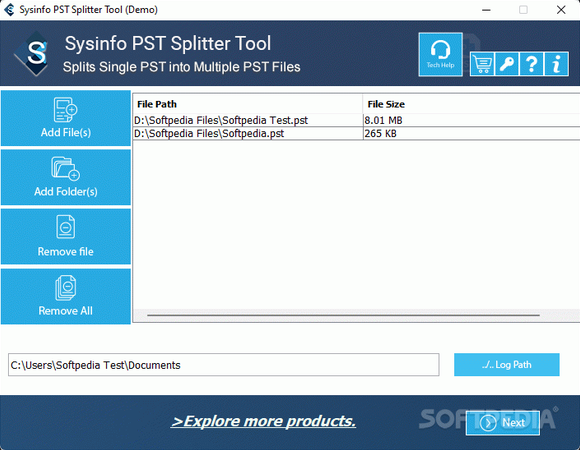 SysInfoTools PST Splitter Tool Crack + Activator Updated