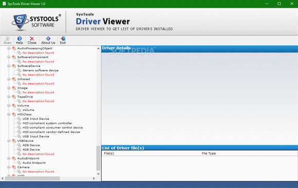 SysTools Driver Viewer Crack + License Key