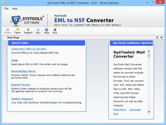SysTools EML to NSF Converter Crack + Keygen Download