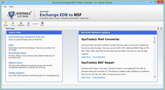 SysTools Exchange EDB to NSF Converter Crack + Activator Updated